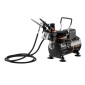 Σετ VEVOR Airbrush Kit, 1/6 HP, Air Brush Kit με αεροσυμπιεστή, 3 Dual-Action Professional Airbrushes with 3 Tips, Hose, Acrylic Paint, 2 Fans, Low Noise, for Cake Decorating, Model Painting, Nail Art
