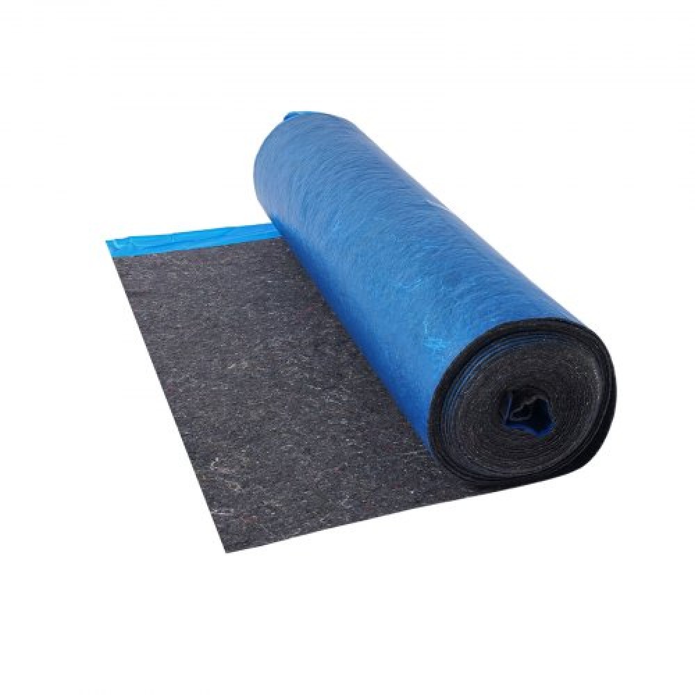 VEVOR Floor Underlayment 18.6 m² 3mm Sound/Vapor Barrier for Laminate Blue
