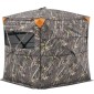 VEVOR Hunting Blind, περσίδες 2-3 ατόμων See Through Ground με τσάντα μεταφοράς, φορητή σκηνή παραλλαγής 360 μοιρών, ανθεκτικό κρυφό καταφύγιο με αθόρυβη πλαϊνή πόρτα και παράθυρο, για Τουρκία και ελάφια