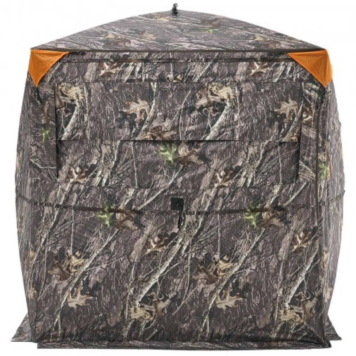 VEVOR Hunting Blind, περσίδες 2-3 ατόμων See Through Ground με τσάντα μεταφοράς, φορητή σκηνή παραλλαγής 360 μοιρών, ανθεκτικό κρυφό καταφύγιο με αθόρυβη πλαϊνή πόρτα και παράθυρο, για Τουρκία και ελάφια