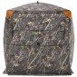 VEVOR Hunting Blind, περσίδες 2-3 ατόμων See Through Ground με τσάντα μεταφοράς, φορητή σκηνή παραλλαγής 360 μοιρών, ανθεκτικό κρυφό καταφύγιο με αθόρυβη πλαϊνή πόρτα και παράθυρο, για Τουρκία και ελάφια