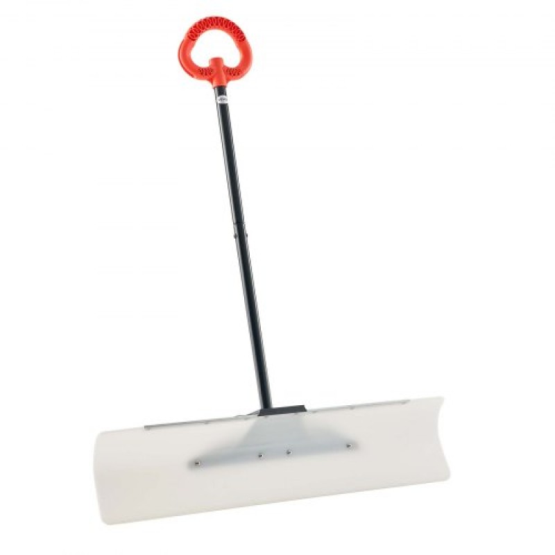 Φτυάρι VEVOR Snow Pusher, 91,5 cm Φτυάρι Εξωτερικού Χιονιού με Εργονομική λαβή, Πλαστική λεπίδα HDPE, Χειμερινά φτυάρια με λαβή σε τμήματα, Μεταλλική λωρίδα με μεταλλικές άκρες, Φορητό εργαλείο αφαίρεσης χιονιού για Driveway Garden