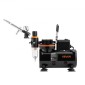 Σετ VEVOR Airbrush Kit, 1/6 HP, Air Brush Kit με αεροσυμπιεστή, 1 Dual-Action Professional Airbrush with 3 Tips, Hose, Hold, Cleaning Set, Low Noise, for Cake Decorating, Model Painting, Nail Art