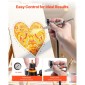 Σετ VEVOR Airbrush Kit, 1/6 HP, Air Brush Kit με αεροσυμπιεστή, 1 Dual-Action Professional Airbrush with 3 Tips, Hose, Hold, Cleaning Set, Low Noise, for Cake Decorating, Model Painting, Nail Art