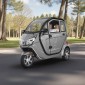 VEVOR 3-Wheel Enclosed Mobility Scooter για ηλικιωμένους και ενήλικες, χωρητικότητα 295 kg, 3θέσιο ηλεκτρικό σκούτερ ψυχαγωγικής κινητικότητας 1500W 60KM Long Range & Remote Unlock, Παντός εδάφους για περιηγήσεις αγορών