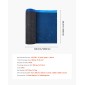 Υπόστρωμα δαπέδου VEVOR 9,3 m²/Roll, Laminate επένδυση δαπέδου πάχους 3 mm με προσαρτημένο φράγμα ατμών, ίνες βαρέως τύπου + φιλμ PE, ηχομόνωση & μείωση θορύβου, Ιδανικό για δάπεδα από ξύλο βινυλίου