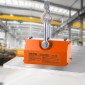 VEVOR Magnetic Lift Lifter Dolly, 600 kg ικανότητα έλξης, Steel Dolly με ανυψωτικό μαγνήτη βαρέως τύπου και 2 τροχούς, ρυθμιζόμενη λαβή, N42 νεοδύμιο, πτυσσόμενο και φορητό, για ανύψωση καλυμμάτων φρεατίων