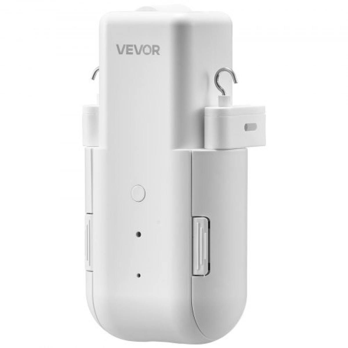 VEVOR Αυτόματο ανοιχτήρι κουρτινών, APP και τηλεχειριστήριο, Περιλαμβάνεται Hub, Ηλεκτρικό έξυπνο ανοιχτήρι κουρτινών συμβατό με Alexa και Google Home, χρονομετρημένο άνοιγμα και κλείσιμο, για ράγες σε σχήμα U/I