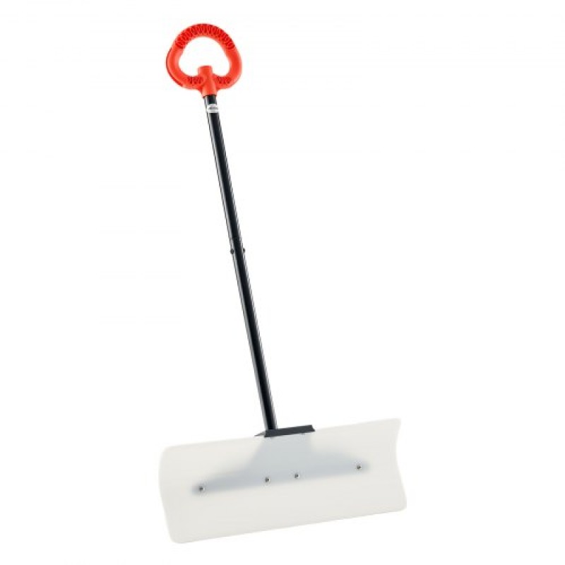 Φτυάρι VEVOR Snow Pusher, Φτυάρι Εξωτερικού Χιονιού πλάτους 61 cm με Εργονομική λαβή, HDPE Πλαστική Λεπίδα, Χειμερινά Φτυάρια με Τμηματοποιημένη Λαβή, Φορητό εργαλείο αφαίρεσης χιονιού για Κάμπινγκ Driveway Garden