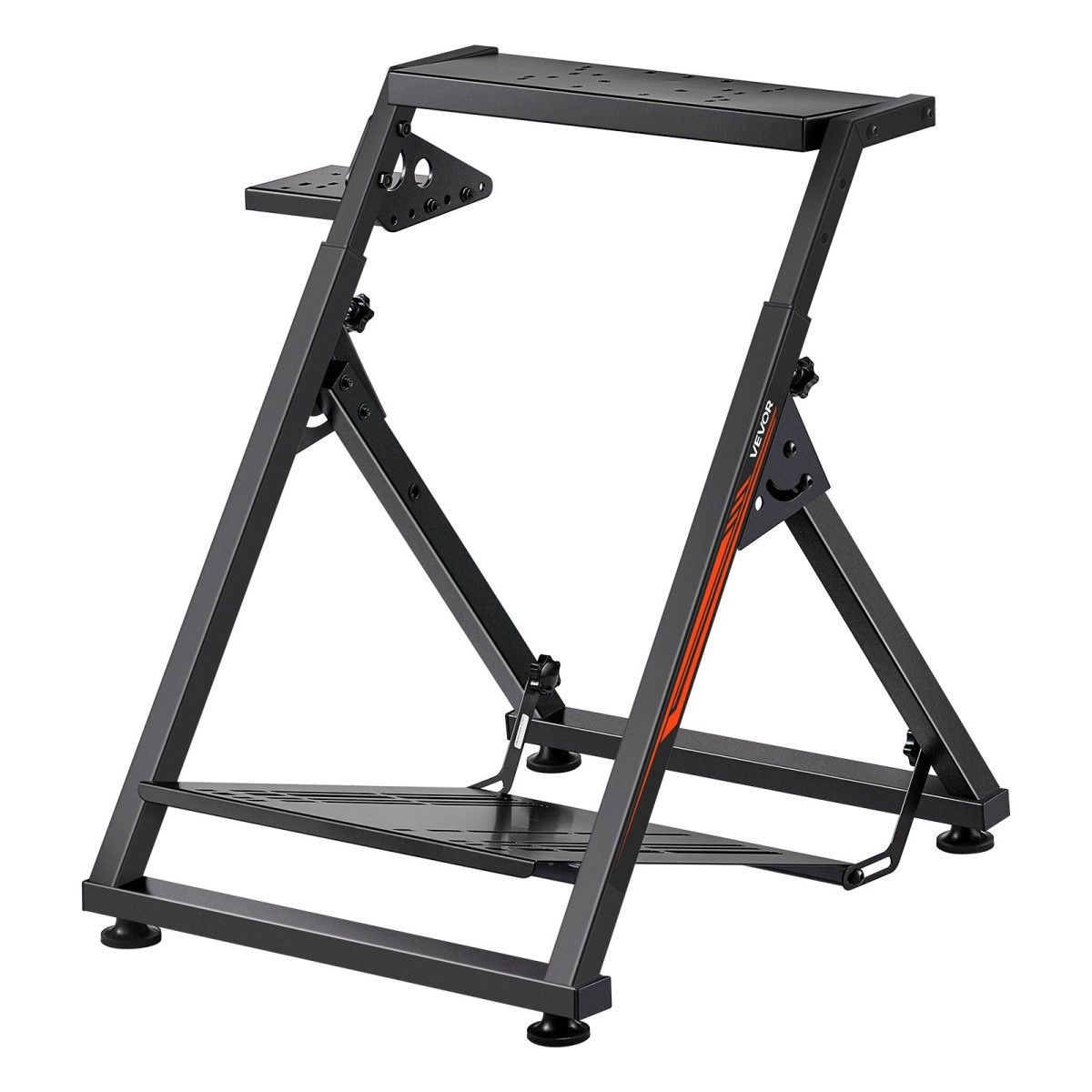 VEVOR Racing Wheel Stand, Ρυθμιζόμενη και αναδιπλούμενη βάση προσομοιωτή για Logitech G923 G920 G29 G27, Thrustmaster T300RS TX F458 T500RS T3PA-PRO(F1/GT) Πιλοτήριο παιχνιδιών, Προσομοιωτής Πεντάλ ΔΕΝ Περιλαμβάνεται, Comp