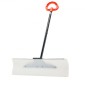Φτυάρι VEVOR Snow Pusher, 76,2 cm Φτυάρι Εξωτερικού Χιονιού με Εργονομική λαβή, Πλαστική λεπίδα HDPE, Χειμερινά Φτυάρια με Τμηματοποιημένη Λαβή, Μεταλλική Λωρίδα με Μεταλλικές Επεξεργασίες, Φορητό εργαλείο αφαίρεσης χιονιού για Driveway