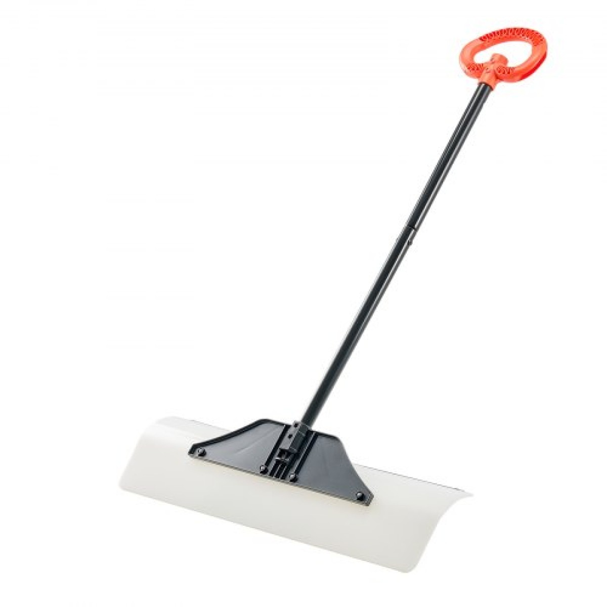Φτυάρι VEVOR Snow Pusher, 76,2 cm Φτυάρι Εξωτερικού Χιονιού με Εργονομική λαβή, Πλαστική λεπίδα HDPE, Χειμερινά Φτυάρια με Τμηματοποιημένη Λαβή, Μεταλλική Λωρίδα με Μεταλλικές Επεξεργασίες, Φορητό εργαλείο αφαίρεσης χιονιού για Driveway
