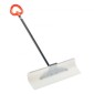 Φτυάρι VEVOR Snow Pusher, 76,2 cm Φτυάρι Εξωτερικού Χιονιού με Εργονομική λαβή, Πλαστική λεπίδα HDPE, Χειμερινά Φτυάρια με Τμηματοποιημένη Λαβή, Μεταλλική Λωρίδα με Μεταλλικές Επεξεργασίες, Φορητό εργαλείο αφαίρεσης χιονιού για Driveway