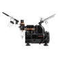 Σετ VEVOR Airbrush Kit, 1/6 HP, Air Brush Kit με αεροσυμπιεστή, 3 Dual-Action Professional Airbrushes with 3 Tips, Hose, Acrylic Paint, Brush, Low Noise, for Cake Decorating, Model Painting, Nail Art