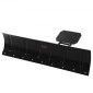 Κιτ VEVOR Snow Plough, 1524 mm Universal Εξάρτημα Χιονιού, ρυθμιζόμενο ύψος & αριστερά-δεξιά, γρήγορη αποσύνδεση, ατσάλινη λεπίδα απόξεσης ATV, 3 επιλογές τοποθέτησης, αποτελεσματικό καθάρισμα χιονιού, για τα περισσότερα ATV και UTV