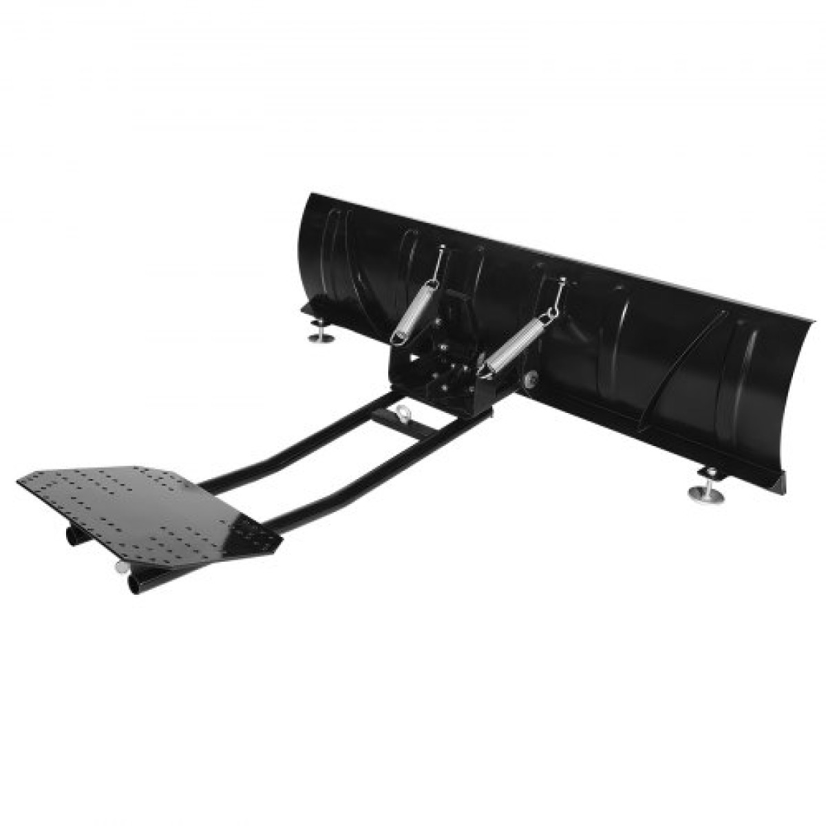 Κιτ VEVOR Snow Plough, 1524 mm Universal Εξάρτημα Χιονιού, ρυθμιζόμενο ύψος & αριστερά-δεξιά, γρήγορη αποσύνδεση, ατσάλινη λεπίδα απόξεσης ATV, 3 επιλογές τοποθέτησης, αποτελεσματικό καθάρισμα χιονιού, για τα περισσότερα ATV και UTV
