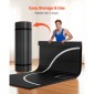 VEVOR 3x3m Wrestling Mat, Martial Arts Thick Mat for Home Gym Workouts Exercise, Αδιάβροχα PVC Roll-Up Προπονητικά χαλάκια με κύκλους, για Γυμναστική, Τατάμι, Jiu Jitsu BJJ MMA Τζούντο, Πυγμαχία, Μαύρο