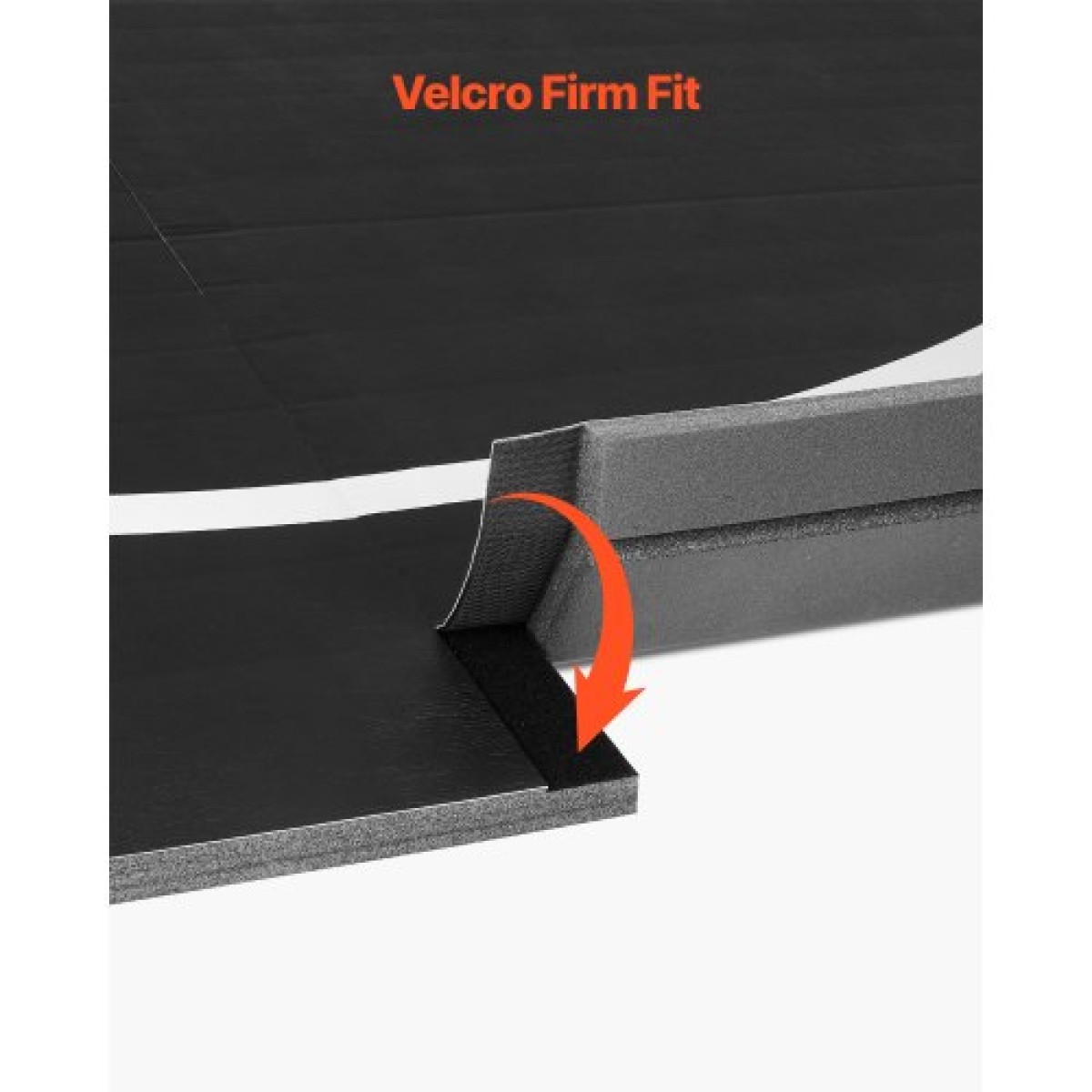 VEVOR 3x3m Wrestling Mat, Martial Arts Thick Mat for Home Gym Workouts Exercise, Αδιάβροχα PVC Roll-Up Προπονητικά χαλάκια με κύκλους, για Γυμναστική, Τατάμι, Jiu Jitsu BJJ MMA Τζούντο, Πυγμαχία, Μαύρο