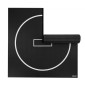VEVOR 3x3m Wrestling Mat, Martial Arts Thick Mat for Home Gym Workouts Exercise, Αδιάβροχα PVC Roll-Up Προπονητικά χαλάκια με κύκλους, για Γυμναστική, Τατάμι, Jiu Jitsu BJJ MMA Τζούντο, Πυγμαχία, Μαύρο