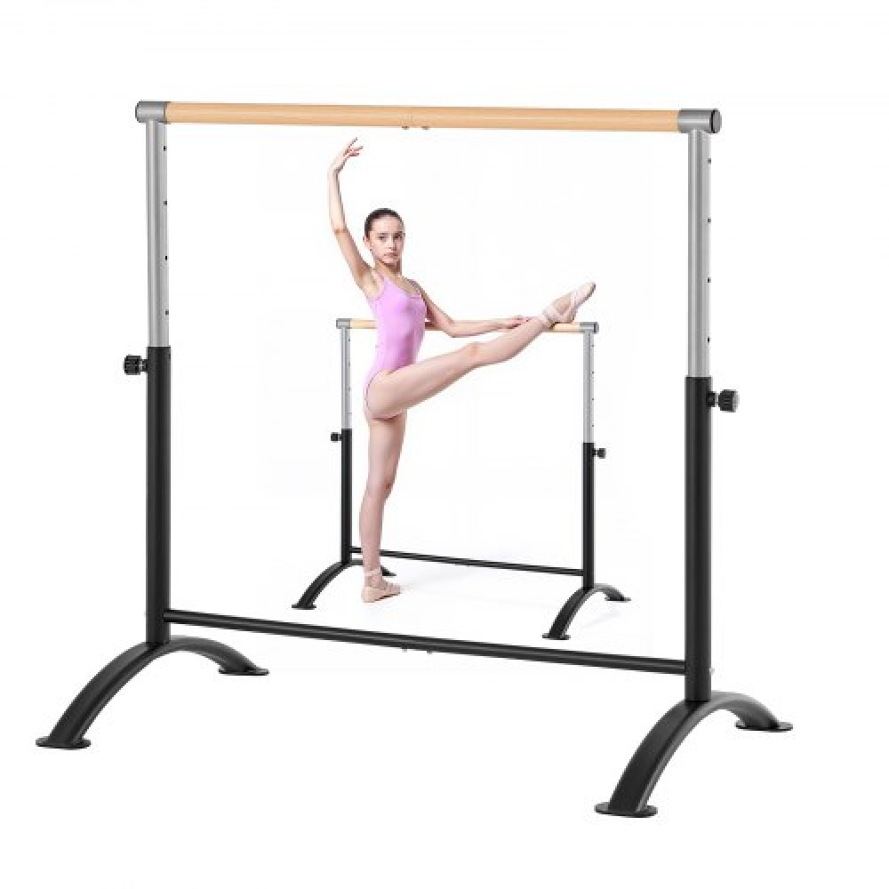 VEVOR Ballet Barre, Barre Bar για το σπίτι, ανεξάρτητες φορητές μπάρες χορού τεντώματος μπαλέτου, ρυθμιζόμενο ύψος Anti-Wobble Fitness Gym Studio Equipment, for Pilates Balance Workout