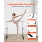 VEVOR Ballet Barre, Barre Bar για το σπίτι, ανεξάρτητες φορητές μπάρες χορού τεντώματος μπαλέτου, ρυθμιζόμενο ύψος Anti-Wobble Fitness Gym Studio Equipment, for Pilates Balance Workout
