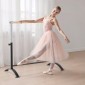 VEVOR Ballet Barre, Barre Bar για το σπίτι, ανεξάρτητες φορητές μπάρες χορού τεντώματος μπαλέτου, ρυθμιζόμενο ύψος Anti-Wobble Fitness Gym Studio Equipment, for Pilates Balance Workout
