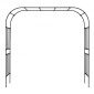 VEVOR Garden Arbor, 2,4 (Υ) x 2,5 (Π) x 0,4 (Β) m Μεταλλική Αψίδα, Στιβαρή Αψίδα Καφασωτών Εξωτερικών με Πασσάλους, Εύκολη Συναρμολόγηση, Πέργκολα κληματαριά για αναρρίχηση φυτών Διακόσμηση γαμήλιου γκαζόν για αυλή