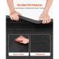VEVOR 3x1,5 m Wrestling Mat, Martial Arts Thick Mat for Home Gym Workouts Exercise, Αδιάβροχο PVC Roll-Up Training Mats for Gymnastics, Tatami, Jiu Jitsu BJJ MMA Judo, Boxing, Black