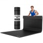 VEVOR 3x1,5 m Wrestling Mat, Martial Arts Thick Mat for Home Gym Workouts Exercise, Αδιάβροχο PVC Roll-Up Training Mats for Gymnastics, Tatami, Jiu Jitsu BJJ MMA Judo, Boxing, Black