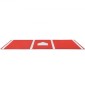 VEVOR Baseball Hitting Mat, 300x116cm Batting Cage Mat, Batters Box Turf Mats, Εξοπλισμός Softball Batting Practice με Home Plate και Anti Fade Turf, Φορητό βοήθημα προπόνησης για εσωτερικούς εξωτερικούς χώρους, κόκκινο