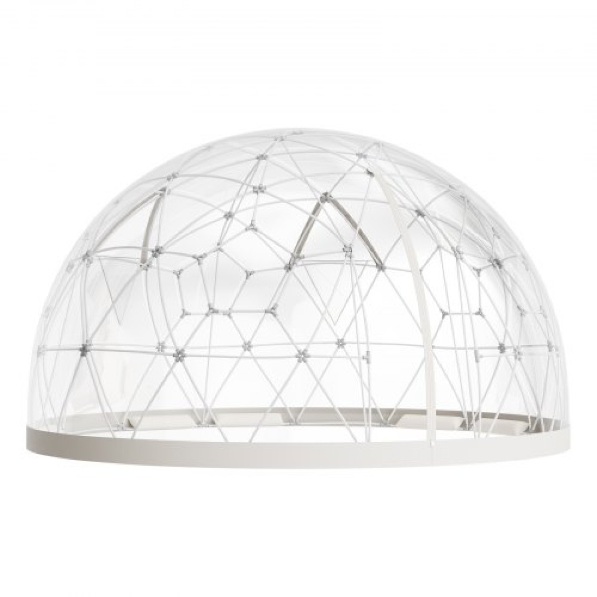 VEVOR Garden Dome Igloo, 4,5 x 2,7 m Υπαίθρια σκηνή Clear Bubble για 4-7 Άτομα, Θερμοκήπιο Γεωδαιτικής Θόλος με Παράθυρο, Αδιάβροχο Γεωδαιτικό Θόλο με Παράθυρο, Σκηνή PVC Igloo για Γάμος Κάμπινγκ Αίθριων στην πίσω αυλή