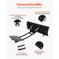 Κιτ VEVOR Snow Plough, 122 cm Universal Προσάρτημα Χιονιού, Ρυθμιζόμενο ύψος & Αριστερά-Δεξιά, Γρήγορη αποσύνδεση, Ατσάλινο λεπίδα απόξεσης ATV, 3 επιλογές τοποθέτησης, Αποτελεσματικός καθαρισμός χιονιού, για τα περισσότερα ATV και UTV