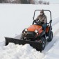 Κιτ VEVOR Snow Plough, 122 cm Universal Προσάρτημα Χιονιού, Ρυθμιζόμενο ύψος & Αριστερά-Δεξιά, Γρήγορη αποσύνδεση, Ατσάλινο λεπίδα απόξεσης ATV, 3 επιλογές τοποθέτησης, Αποτελεσματικός καθαρισμός χιονιού, για τα περισσότερα ATV και UTV