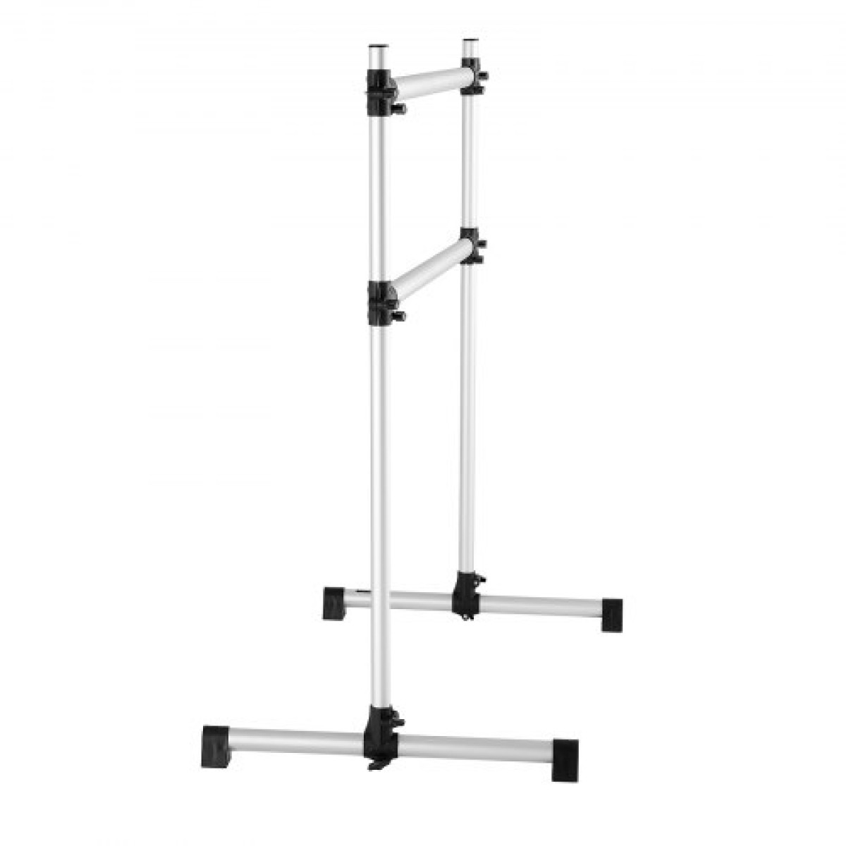 VEVOR Ballet Barre, Αλουμίνιο Double Barre Bar για το σπίτι, ανεξάρτητες φορητές μπάρες χορού τεντώματος μπαλέτου, Εξοπλισμός στούντιο γυμναστικής ρυθμιζόμενου ύψους, για προπόνηση ισορροπίας Pilates
