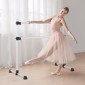 VEVOR Ballet Barre, Αλουμίνιο Double Barre Bar για το σπίτι, ανεξάρτητες φορητές μπάρες χορού τεντώματος μπαλέτου, Εξοπλισμός στούντιο γυμναστικής ρυθμιζόμενου ύψους, για προπόνηση ισορροπίας Pilates