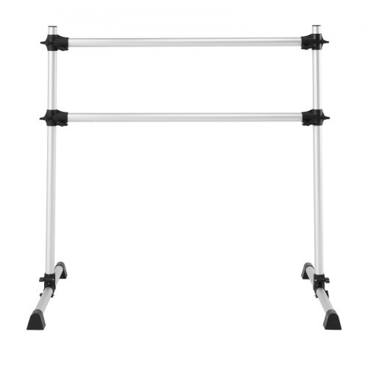 VEVOR Ballet Barre, Αλουμίνιο Double Barre Bar για το σπίτι, ανεξάρτητες φορητές μπάρες χορού τεντώματος μπαλέτου, Εξοπλισμός στούντιο γυμναστικής ρυθμιζόμενου ύψους, για προπόνηση ισορροπίας Pilates