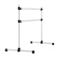 VEVOR Ballet Barre, Αλουμίνιο Double Barre Bar για το σπίτι, ανεξάρτητες φορητές μπάρες χορού τεντώματος μπαλέτου, Εξοπλισμός στούντιο γυμναστικής ρυθμιζόμενου ύψους, για προπόνηση ισορροπίας Pilates