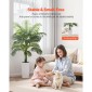 VEVOR Artificial Areca Palm Tree 1524 mm, Ψεύτικος Φοίνικας Τροπικά Φυτά με Λευκή Ψηλή Ζαρντινιέρα, Φυτό από ψεύτικο δάπεδο μετάξι σε γλάστρα, Μεγάλα Δέντρα για Διακόσμηση Σαλονιού οικιακού Γραφείου Θέρμανση σπιτιού, Εσωτερικός εξωτερικός χώρος