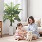 VEVOR Artificial Areca Palm Tree 1524 mm, Ψεύτικος Φοίνικας Τροπικά Φυτά με Λευκή Ψηλή Ζαρντινιέρα, Φυτό από ψεύτικο δάπεδο μετάξι σε γλάστρα, Μεγάλα Δέντρα για Διακόσμηση Σαλονιού οικιακού Γραφείου Θέρμανση σπιτιού, Εσωτερικός εξωτερικός χώρος