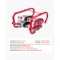 VEVOR Fire Escape Ladder, 5-6 ορόφων 15,24m αναδιπλούμενη πυροσβεστική σκάλα έκτακτης ανάγκης, ελαφριές σκάλες διαφυγής ασφαλείας από κράμα αλουμινίου με στιβαρό πολυεστερικό ιμάντα, αντιολισθητικά & φαρδιά σκαλοπάτια, μέγιστη φόρτωση 453 KG
