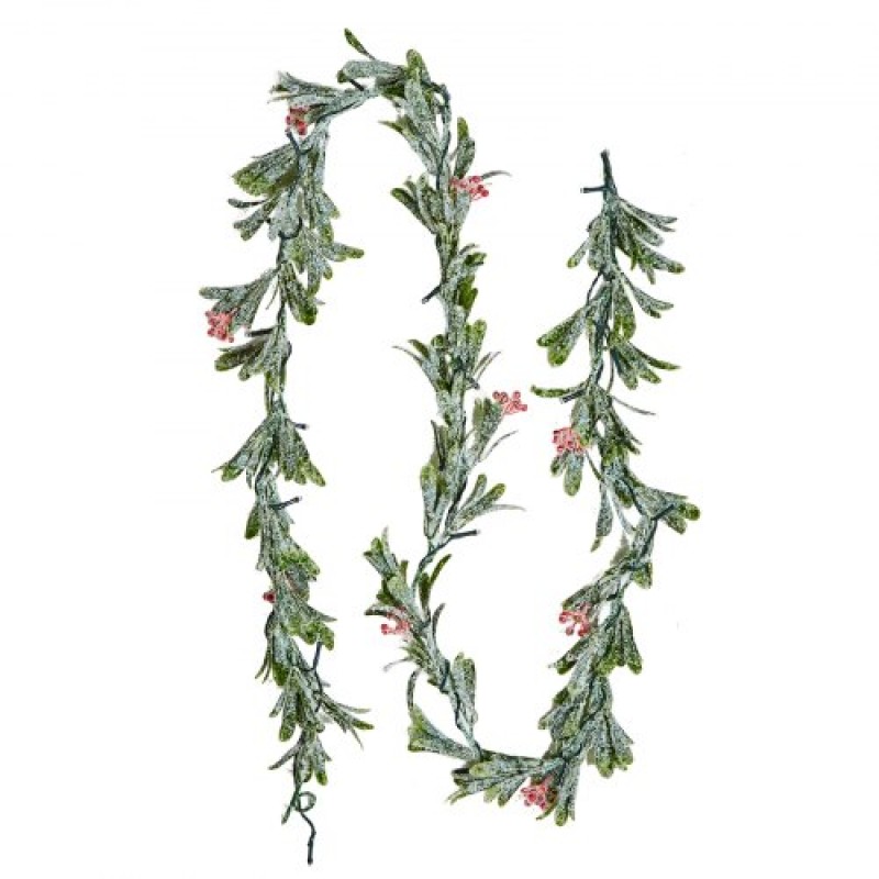 Χριστουγεννιάτικη γιρλάντα VEVOR, ρεαλιστική πρασινάδα 2011 χλστ. Διακοσμημένη με αμπέλια, φύλλα ελιάς και μούρα, αειθαλή ψεύτικα γιρλάντες με ελαφρύ κορδόνι για χριστουγεννιάτικη διακόσμηση εσωτερικού χώρου σε τζάκι τζάκι