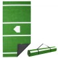 VEVOR Baseball Hitting Mat, 366x183cm Batting Cage Mat, Batters Box Turf Mats, Softball Batting Practice Equipment with Home Plate and Anti Fade Turf, Φορητό βοήθημα προπόνησης για εσωτερικούς εξωτερικούς χώρους, πράσινο