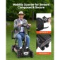VEVOR 4-Wheel Electric Mobility Scooter για ενήλικες και ηλικιωμένους, ενσωματωμένο αυτόματο αναδιπλούμενο σκούτερ κινητικότητας με τηλεχειριστήριο, κλειδιά NFC & μεγάλης εμβέλειας, 120kg φόρτωση αναπηρικό αμαξίδιο ταξιδιού
