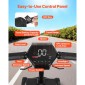 VEVOR 4-Wheel Electric Mobility Scooter για ενήλικες και ηλικιωμένους, ενσωματωμένο αυτόματο αναδιπλούμενο σκούτερ κινητικότητας με τηλεχειριστήριο, κλειδιά NFC & μεγάλης εμβέλειας, 120kg φόρτωση αναπηρικό αμαξίδιο ταξιδιού