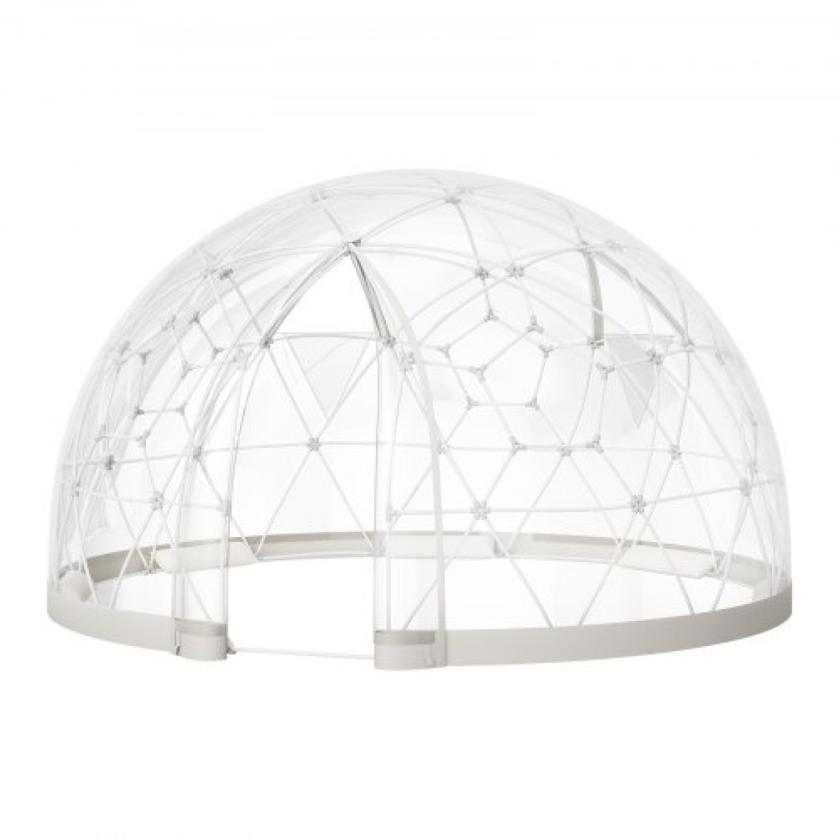 Σκηνή VEVOR Garden Dome, 2,9 x 1,75 μ. Εξωτερική σκηνή Clear Bubble για 2-4 Άτομα, Θερμοκήπιο Γεωδαιτικής Θόλος με Παράθυρο, Αδιάβροχο Θερμοκήπιο με Θόλο, Τέντες PVC Igloo για Γάμο για Κάμπινγκ Αίθριων στην πίσω αυλή