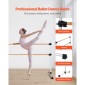 VEVOR Ballet Barre, Διπλό Beechwood Barre Bar για το σπίτι, Φορητές μπάρες χορού Stretching Ballet, Ρυθμιζόμενο ύψος Εξοπλισμός Γυμναστηρίου Anti-Wobble Fitness, για Pilates Balance Workout
