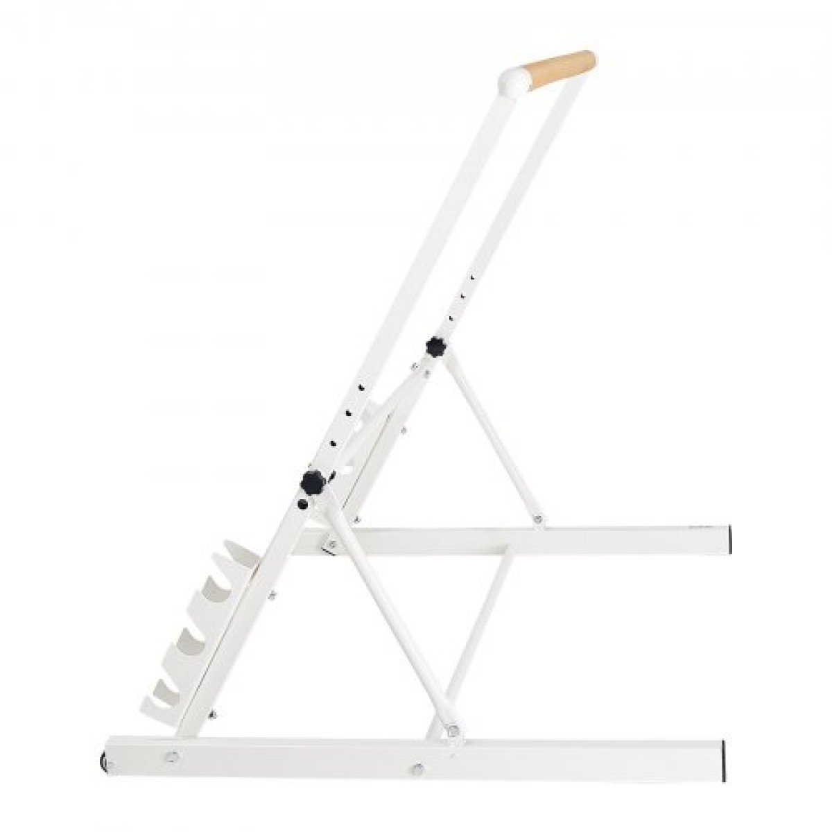 VEVOR Ballet Barre, ανεξάρτητη φορητή μπάρα Barre, Εξοπλισμός γυμναστικής στο σπίτι για κοιλιακούς, βραχίονες, ενδυνάμωση και καρδιαγγειακή άσκηση, Εύκολη αποθήκευση πτυσσόμενες ράβδους χορού, ρυθμιζόμενο ύψος 4 επιπέδων