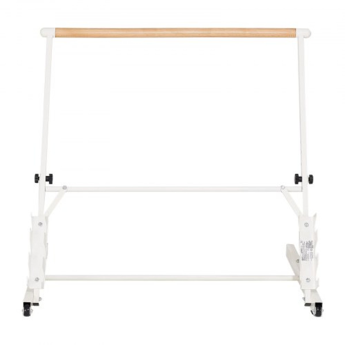VEVOR Ballet Barre, ανεξάρτητη φορητή μπάρα Barre, Εξοπλισμός γυμναστικής στο σπίτι για κοιλιακούς, βραχίονες, ενδυνάμωση και καρδιαγγειακή άσκηση, Εύκολη αποθήκευση πτυσσόμενες ράβδους χορού, ρυθμιζόμενο ύψος 4 επιπέδων