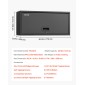 Μεταλλικό ντουλάπι τοίχου VEVOR, 77W x 30,5D x 35,6H cm, Πλωτό ντουλάπι εργαλείων γκαράζ με ανοδική πόρτα, 54,5 kg Φορτίο ανά ράφι, Κατάλληλο για γκαράζ, Υπόγειο, Κουζίνα, Αποθήκη, Απαιτείται συναρμολόγηση