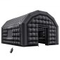 VEVOR Inflatable Nightclub, 5.4 x 5 x 4.2 m Inflatable Party Tent with 680W Blower & Sandbag, Ventilated Blow up Night Club with 2 Windows, Air Cube House for Event Birthday Wedding Party